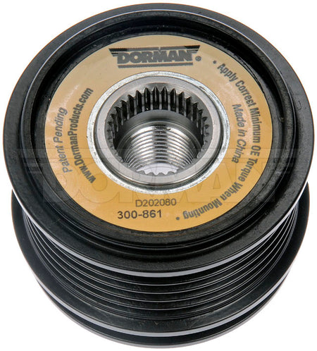 Dorman 300-861 Alternator Pulley 1998-2014 Volkswagen Jetta - view 1