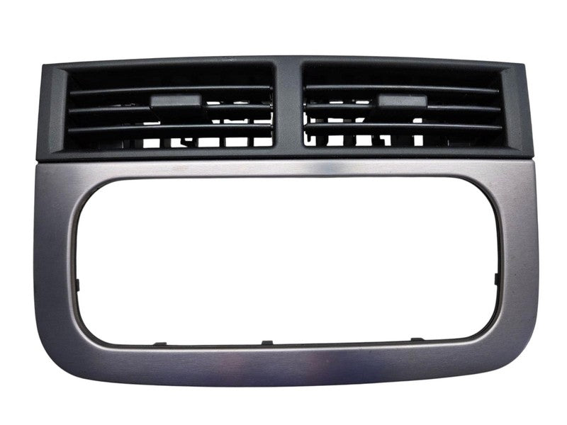 99 - 04 Jeep Grand Cherokee Dash Radio Bezel Silver OEM 55116037
