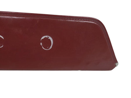 83-92 Ford Ranger Bronco II RH Passenger Sun Visor Red Vinyl OEM