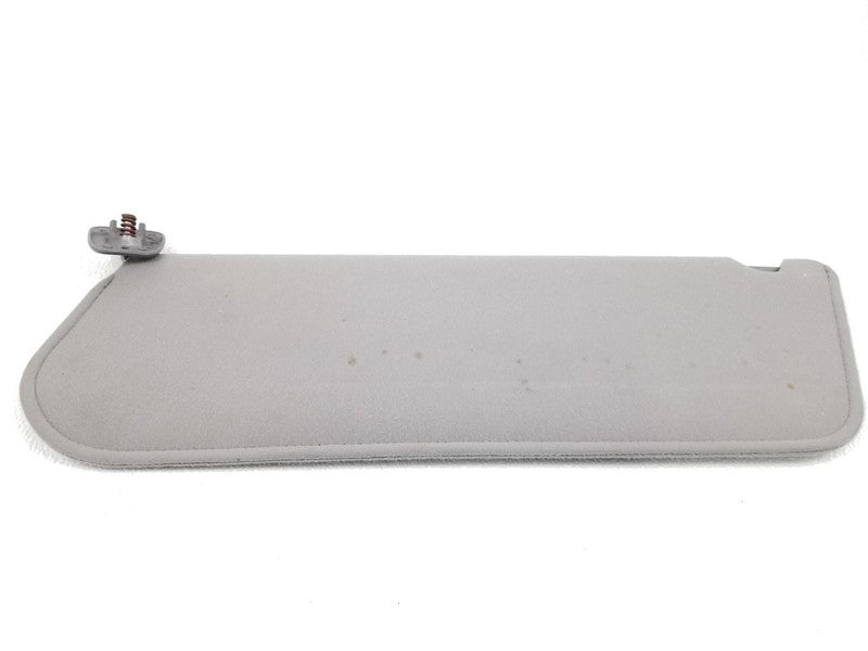 92-96 Ford F150 F250 F350 Bronco RH Passenger Sun Visor Gray Cloth w M