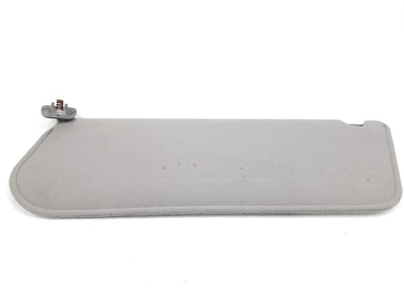 92-96 Ford F150 F250 F350 Bronco RH Passenger Sun Visor Gray Cloth w M