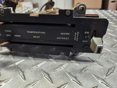 Dash Heater Control removed from 1973 Ford Full Size w/o AC