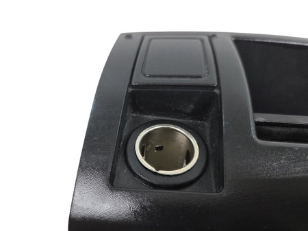 03-04 Jeep Grand Cherokee WJ Lower Center Dash Bezel Cubby Power Outle