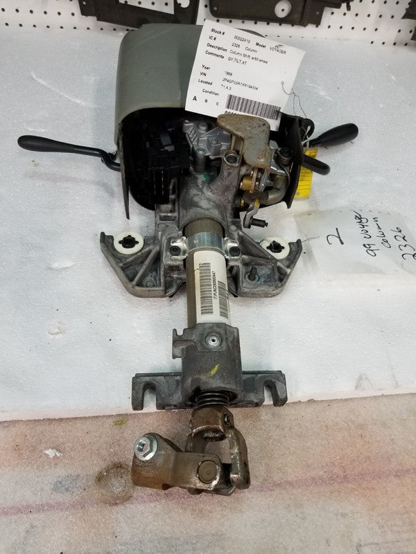 99 DODGE CARAVAN VOYAGER TOWN/COUNTRY  TILT STEERING COLUMN 96 97 98 9