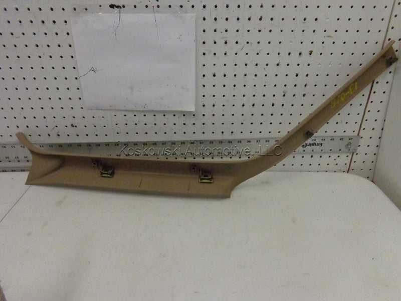 Right Windshield Garnish Trim Panel 97 Ford Ranger Passenger Side Tan