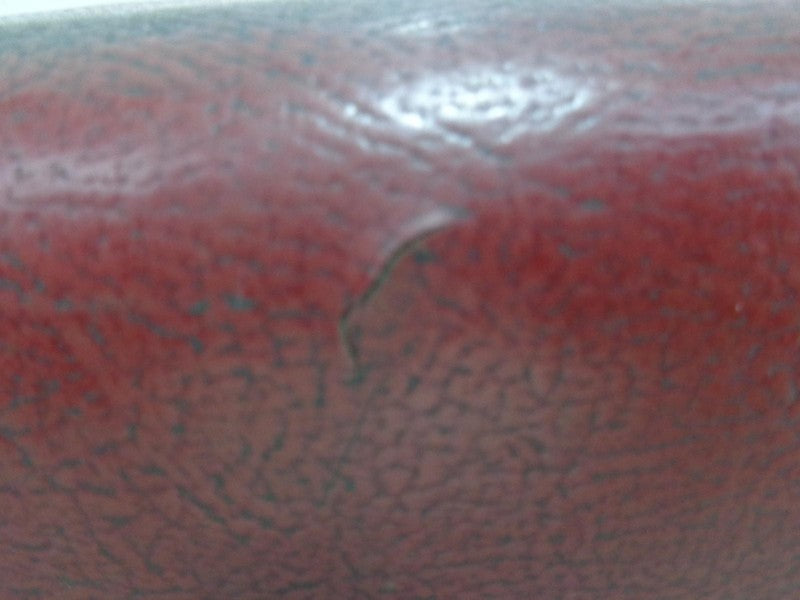 1986 Dodge Ramcharger Left Front Seat Armrest Red Bucket OEM