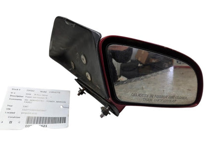 84 - 87 Chevrolet Corvette Door Mirror Right Passenger Side Red 140867