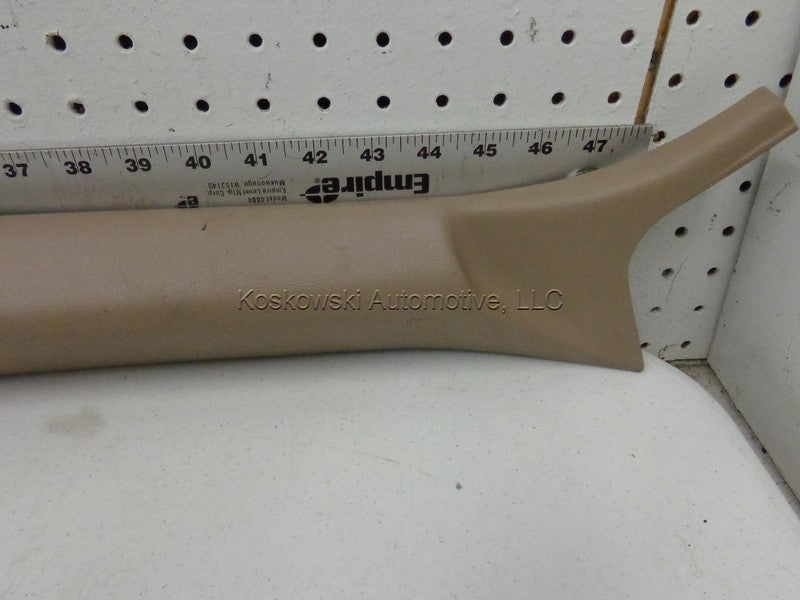 Right Windshield Garnish Trim Panel 97 Ford Ranger Passenger Side Tan