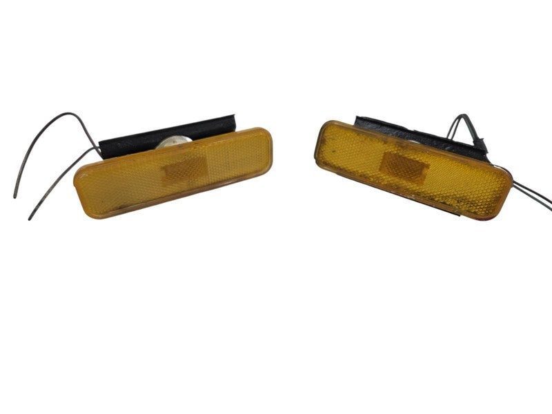 78-81 Chevy Camaro Front Side Marker Lights Pair Amber Left Right OEM 