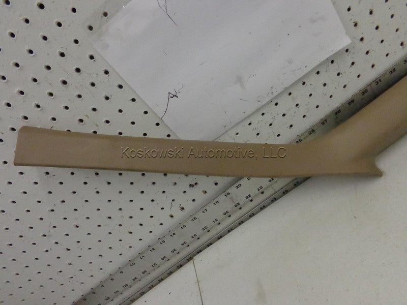 Right Windshield Garnish Trim Panel 97 Ford Ranger Passenger Side Tan