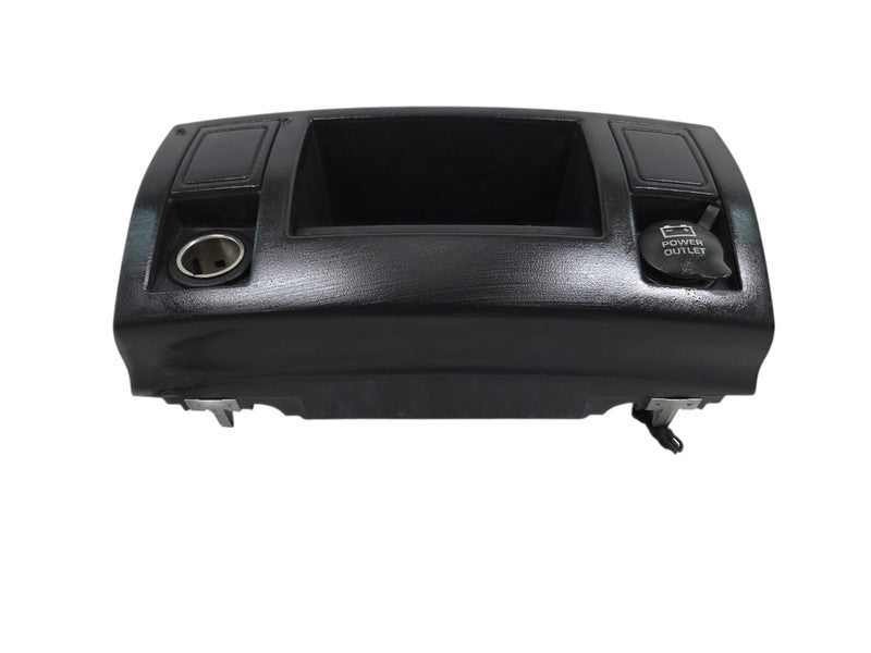 03-04 Jeep Grand Cherokee WJ Lower Center Dash Bezel Cubby Power Outle