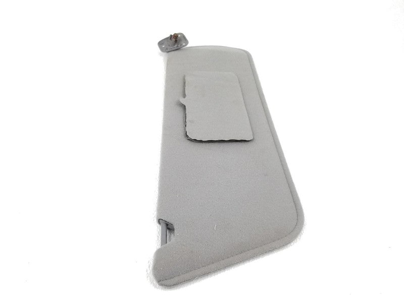 92-96 Ford F150 F250 F350 Bronco RH Passenger Sun Visor Gray Cloth w M