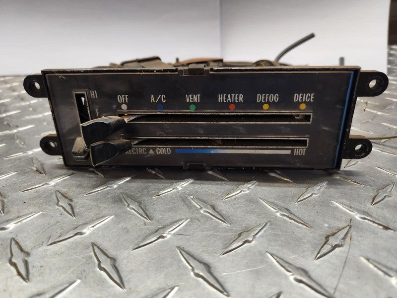 Dash Heater Control removed from 71 Buick Electra w/AC