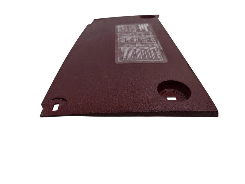 87-91 Ford F150 F250 F350 Bronco LH Dash Fuse Panel Cover Red OEM E7TB