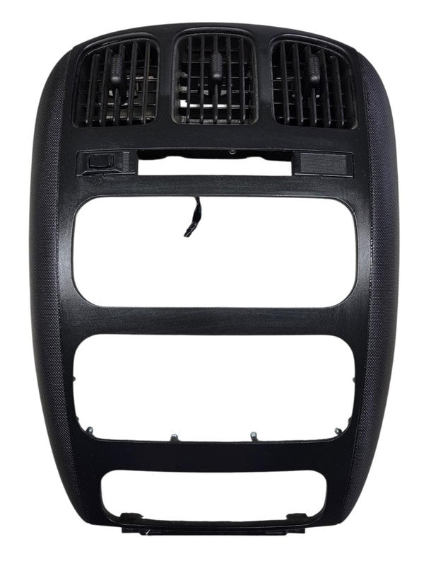 01 - 07 Chrysler Town & Country Center Dash Bezel Black Caravan Voyage