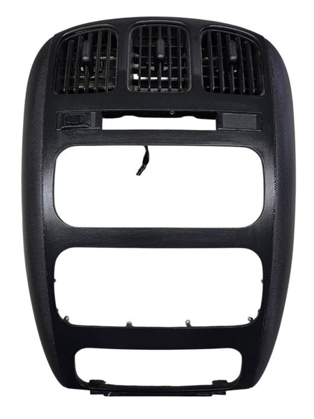 01 - 07 Chrysler Town & Country Center Dash Bezel Black Caravan Voyage