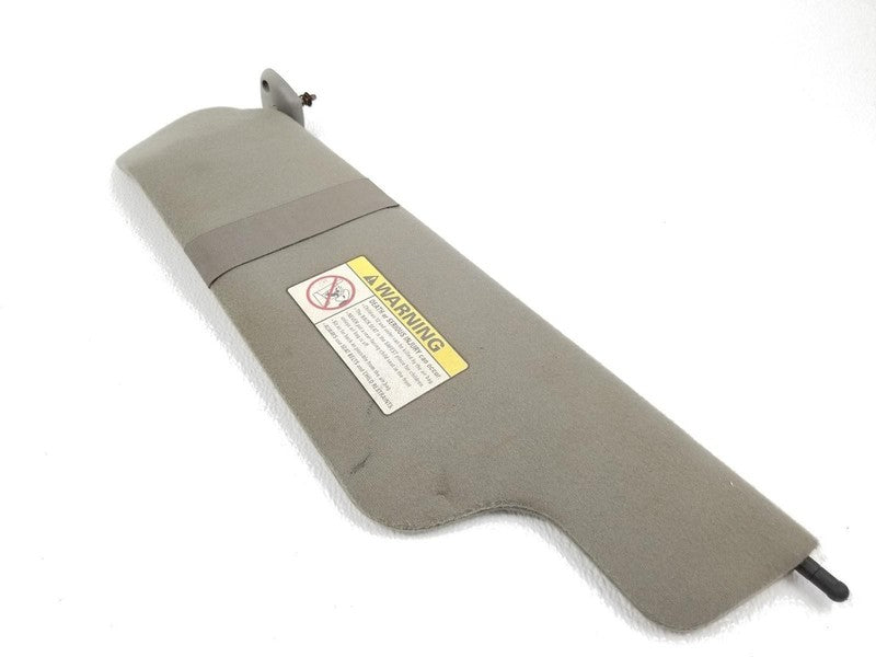 97-03 Ford F150 F250 RH Passenger Sun Visor Gray Cloth with Strap No M