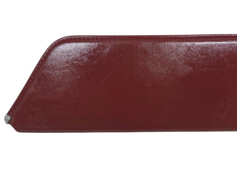 83-92 Ford Ranger Bronco II RH Passenger Sun Visor Red Vinyl OEM