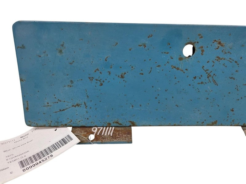 67-72 Ford F-100 F-250 F-350 Pickup Metal Glove Box Door Blue OEM