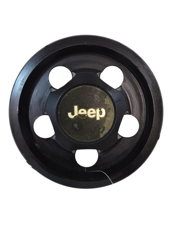 84 - 96  Jeep Cherokee Wrangler Comanche BLACK Center Cap OEM P/N 52-0