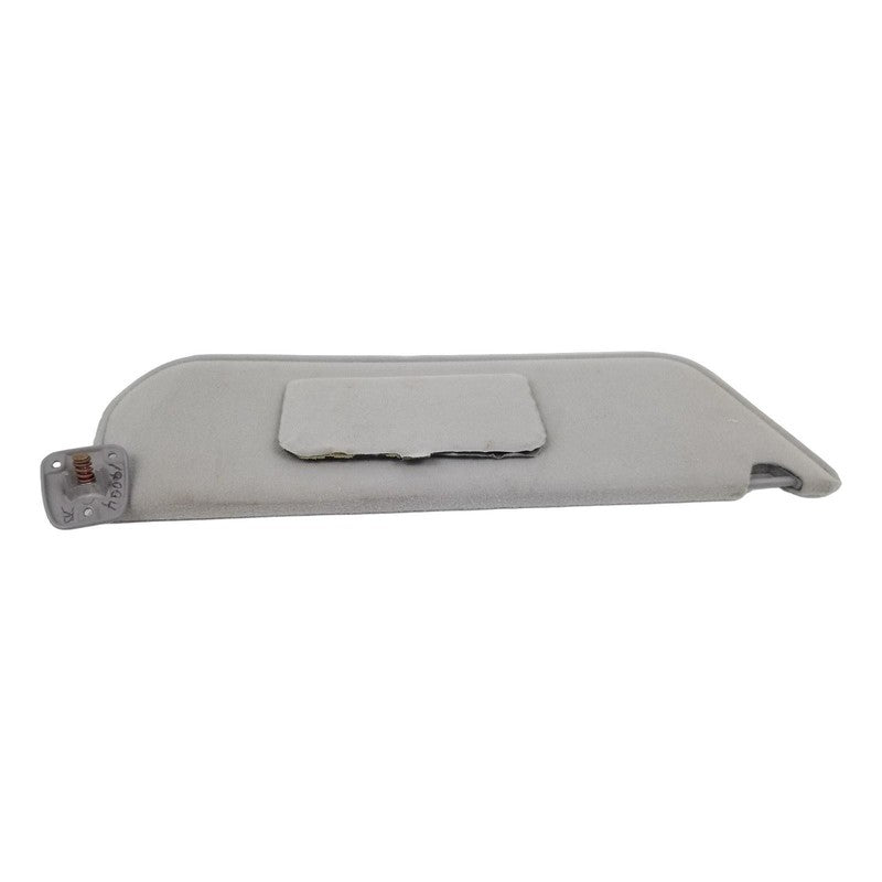 92-96 Ford F150 F250 F350 Bronco RH Passenger Sun Visor Gray Cloth w M