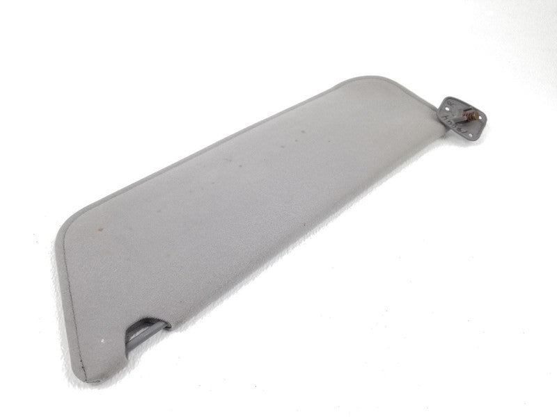 92-96 Ford F150 F250 F350 Bronco RH Passenger Sun Visor Gray Cloth w M