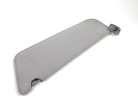 92-96 Ford F150 F250 F350 Bronco RH Passenger Sun Visor Gray Cloth w M