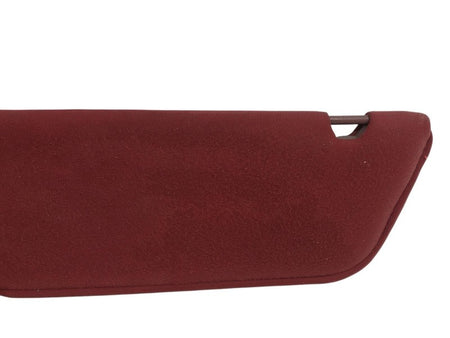 89-92 Ford Ranger Bronco II RH Passenger Sun Visor Red Cloth w Mirror 