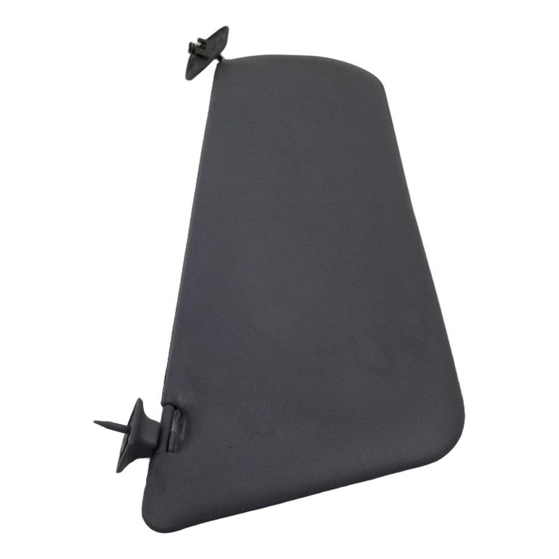 92-96 Ford F150 F250 F350 Bronco RH Passenger Sun Visor Gray Vinyl OEM