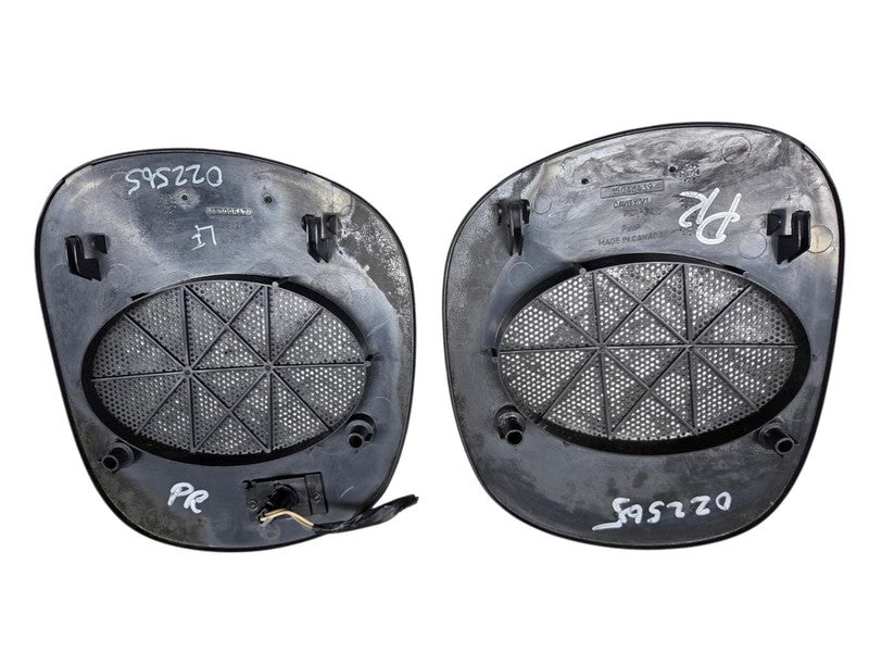 98 - 05 Chevrolet S10 Dash Speaker Grille Covers (pair) Graphite GMC S