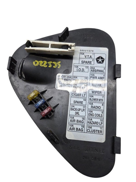 Dash Fuse Panel Cover fits 97 - 00 Dodge Dakota 55115355 Agate