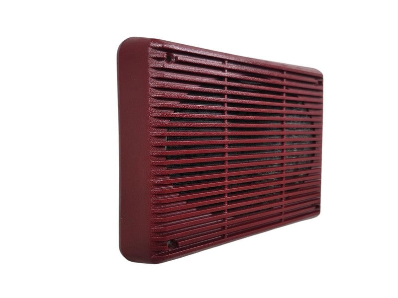 86-92 Ford Ranger SuperCab LH Rear Speaker Grille Red OEM E67B-13311A7