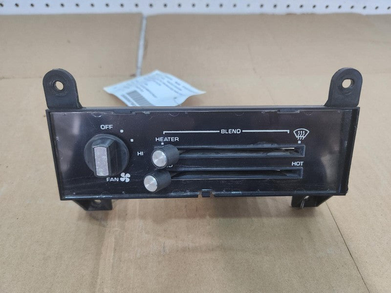 Dash Heater Control fits Chevrolet S10 S-10 w/o AC GMC S15 16014351