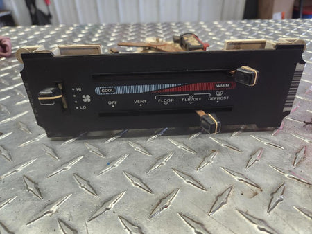 Dash Heater Control fits 90 - 91 Ford F-150 Bronco w/o AC E9TZ18549C