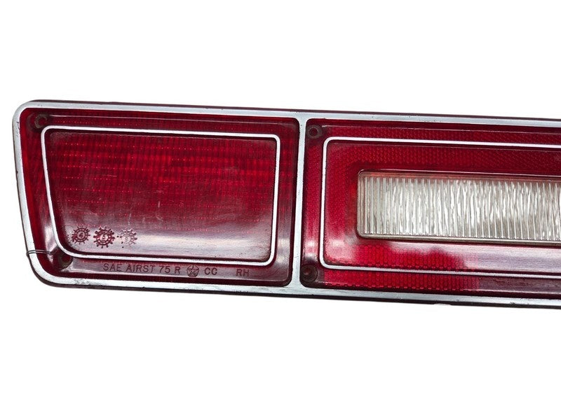 75 - 76 Plymouth Fury Right Tail Light Lens OEM 03837344