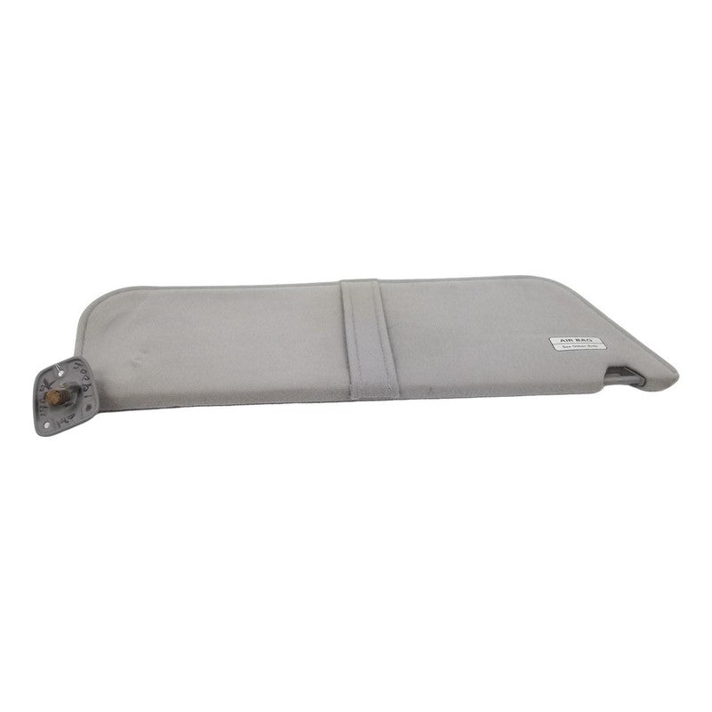 92-96 Ford F150 F250 F350 Bronco LH Driver Sun Visor Gray Cloth Strap 
