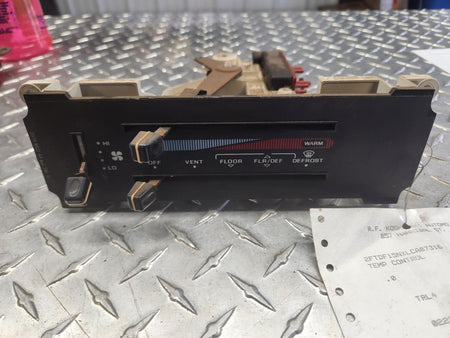 Dash Heater Control Fits 90 - 91 Ford F-150 Bronco w/o AC E9TZ18549C