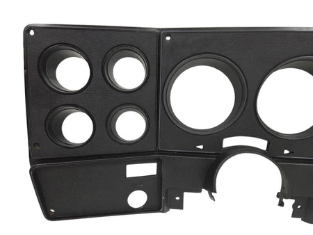 81 - 83 Chevrolet C10 Dash Instrument Cluster Bezel Trim Black w/o AC 
