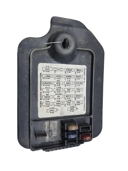 Dash Fuse Panel Access Door Fits 95 - 97 Chevrolet S10 GMC Sonoma 1502