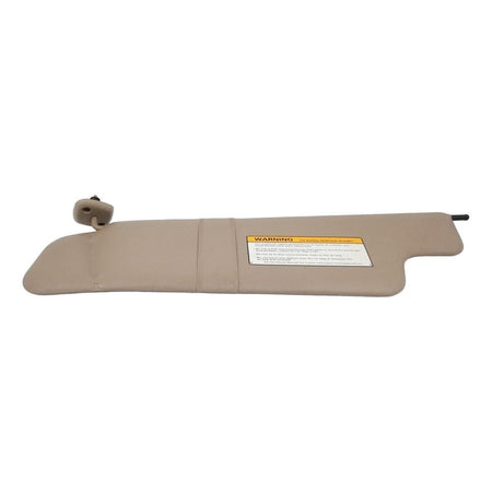 97-98 Ford F150 F250 LH Driver Sun Visor Tan Vinyl No Mirror OEM
