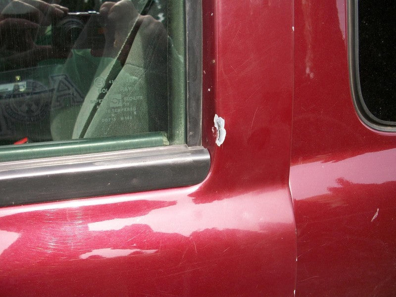 02 Chevrolet Silverado Rearview Mirror Assembly E13010103 GNTX-177 GMC