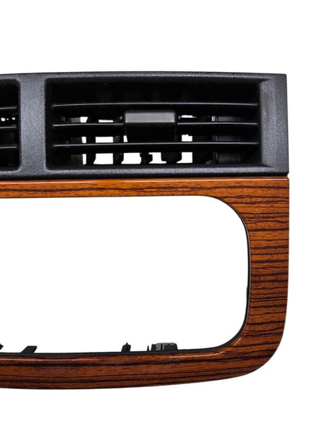 99 - 04 Jeep Grand Cherokee Dash Center Radio Bezel OEM 55116037 Woodg