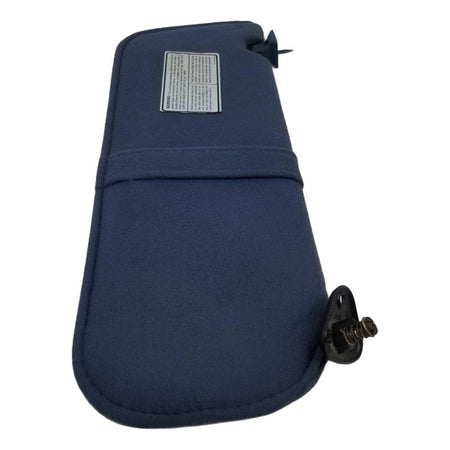 93-97 Ford Ranger Mazda B-Series LH Driver Sun Visor Blue Cloth w Stra