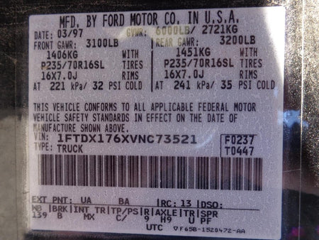 97 - 03 Ford F-150 Brake Pedal Assembly OEM