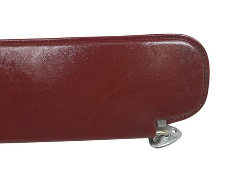 83-92 Ford Ranger Bronco II RH Passenger Sun Visor Red Vinyl OEM
