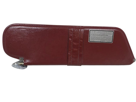 83-92 Ford Ranger Bronco II LH Driver Sun Visor Red Vinyl Touch Drive 