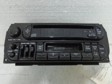 AM-FM Cassette CD player Receiver Fits Dakota Durango Grand Cherokee 0