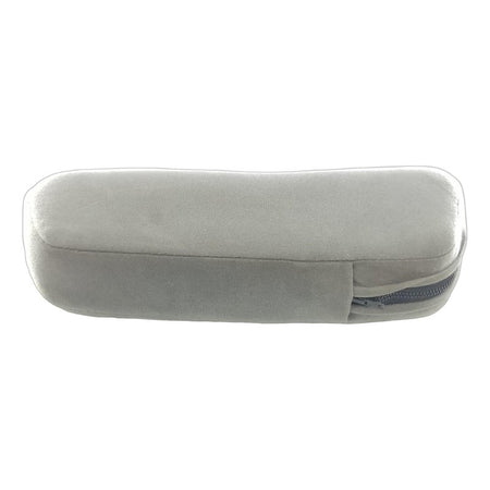92-97 Ford Aerostar RH Bucket Seat Armrest Gray Cloth Zipper Cover OEM