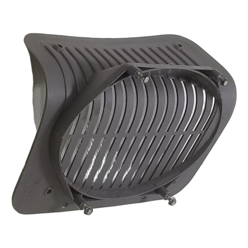 92-96 Ford F150 F250 F350 Rear Speaker Cover Grille Gray OEM