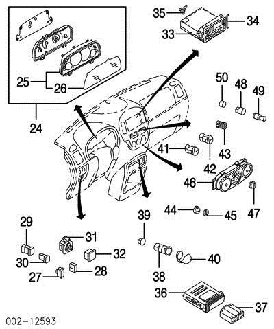 Ford Escape Dimmer Switch Instrument Panel Lamp 01 02 03 04 05 06 07 Y